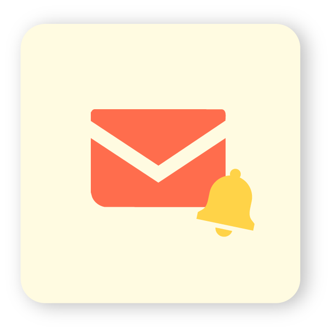 アラート機能の画像